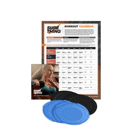 Sure Thing Workout Calendar